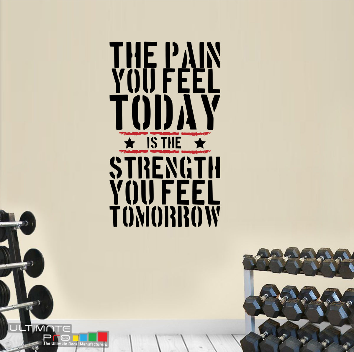 Sore Today Strong Tomorrow Wall Quotes™ Decal