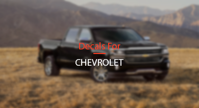 DECALS FOR CHEVROLET