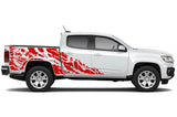 Bed nightmare sticker graphics, vinyl design for Chevrolet Colorado decal 2015 - 2022