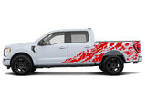 Side Nightmare Decal Sticker Graphic Compatible with Ford F150 Series 2021-Present