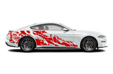 Sport Nightmare Decal Sticker Vinyl Side Racing Stripes Compatible with Ford Mustang 2015-Present