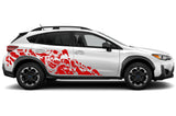 Side door Nightmare decals sticker, vinyl design compatible with Decal for Subaru Crosstrek 2021 - Present