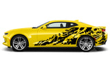 Side nightmare graphics stickers, vinyl design for Chevrolet Camaro decal 2016 - Present