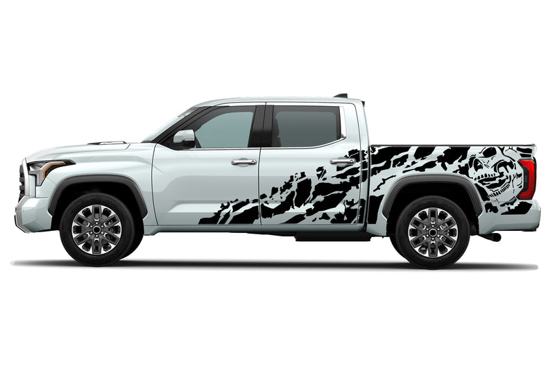 Side nightmare Decal Sticker Graphic Compatible with Toyota Tundra 2022-Present
