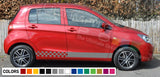 Decal Sticker Side Racing Stripes Compatible with Suzuki Celerio 2008-Present