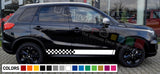 Decal Sticker Side Racing Stripes Compatible with Suzuki Vitara 2008-Present