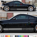 Decal Sticker Side Racing Stripes Compatible with Nissan 350 Z Fairlady Z 2002-Present