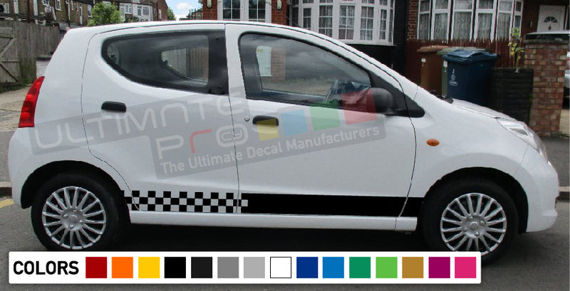 Pixo Sticker Decal Stripes Vinyl For Nissan Pixo sticker 2003-Present