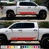 Mountain Stripes Sticker Graphic Compatible with Toyota Tundra 2007-Present