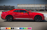 Side sticker, vinyl design for Chevrolet Camaro decal 2012 - Present