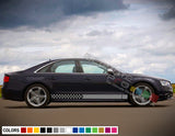 Decal Sticker Vinyl Stripe Kit Compatible with Audi A8 2008-Present