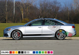 Decal Sticker Stripes Kit Compatible with Audi A6 2008-Present