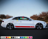Decal Sticker Vinyl Stripe Kit Compatible with Audi A5 2008-Present