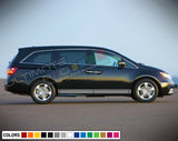 Decal Sticker Line Stripe Compatible with Honda Odyssey 2016-Present