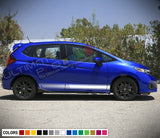 Decal Stickers Vinyl Stripe Compatible with Honda Fit 2016-Present