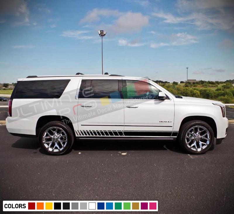Decal Stickers Side Stripes For with GMC Yukon 2010-Present