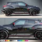 Sticker Vinyl Side Sport Stripes Compatible with Nissan Juke 2010-Present