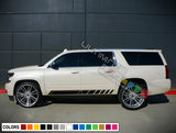 Stripes Decals design for Chevrolet Suburban decal 2015 - Present