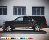 Stripes Decals design for Chevrolet Suburban decal 2015 - Present