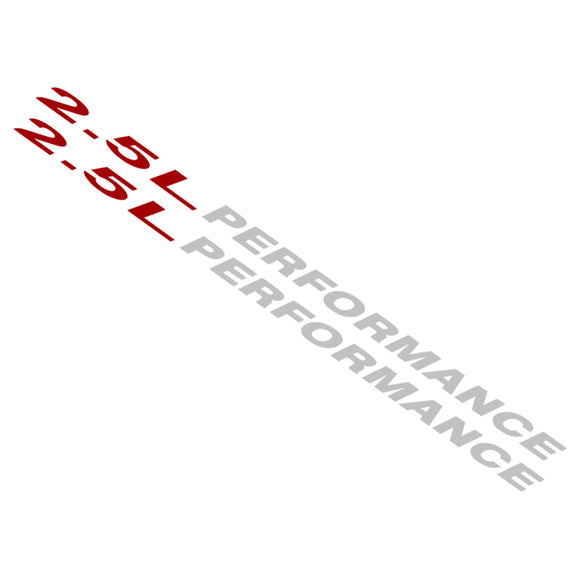 All Models Performance Hood Vinyl Decals Stickers