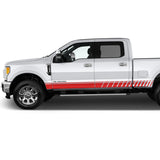 Decal Lines Graphic Vinyl Kit Compatible with Ford F250 2013-Present