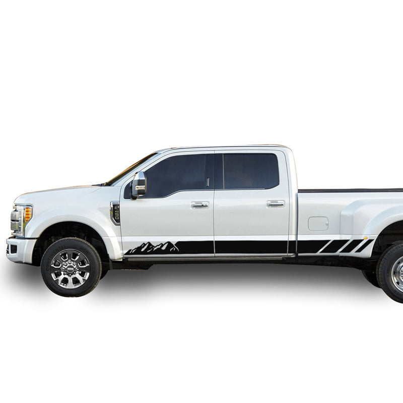 Decal Mountain Graphic Vinyl Kit Compatible with Ford F450 2013-Present