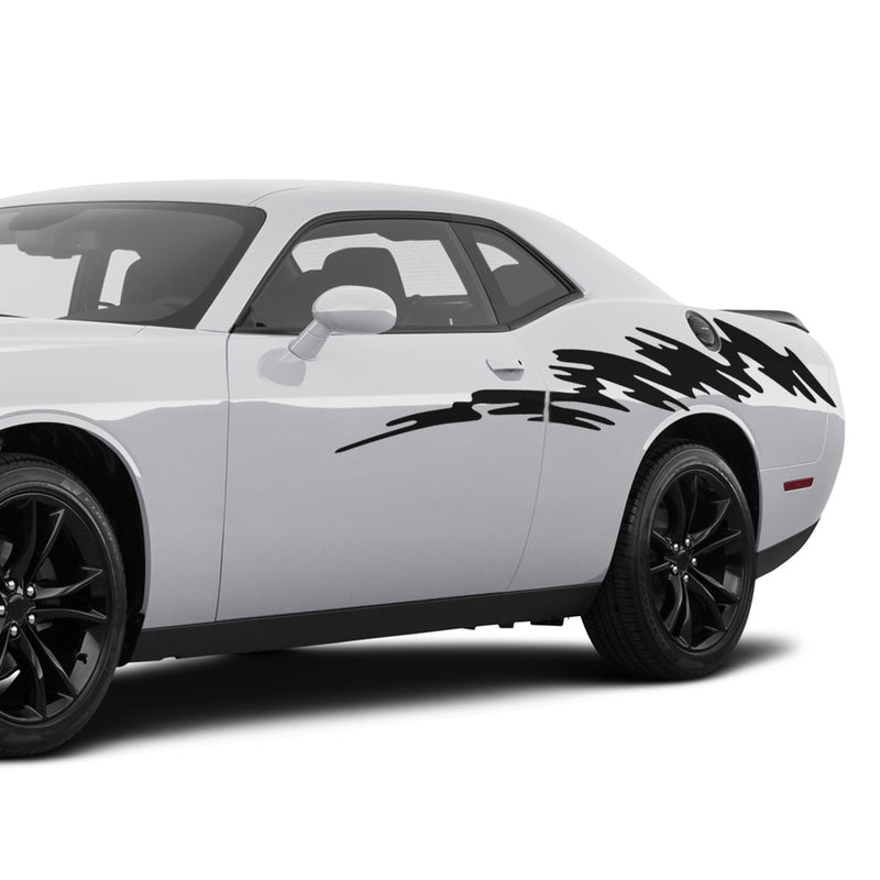 Decal for Dodge challenger RT SRT8 Side Splash Vinyl Sticker