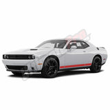 Dodge challenger Side Decal Double Lines 2008 - Present