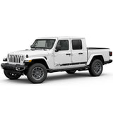 Jeep Gladiator stickers decals side door stripes mountains 