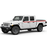 Mirror edge line 2 Vinyl Sticker Compatible with Jeep Gladiator 2019-Present