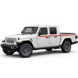 Mirror edge line Vinyl Sticker Compatible with Jeep Gladiator 2019-Present