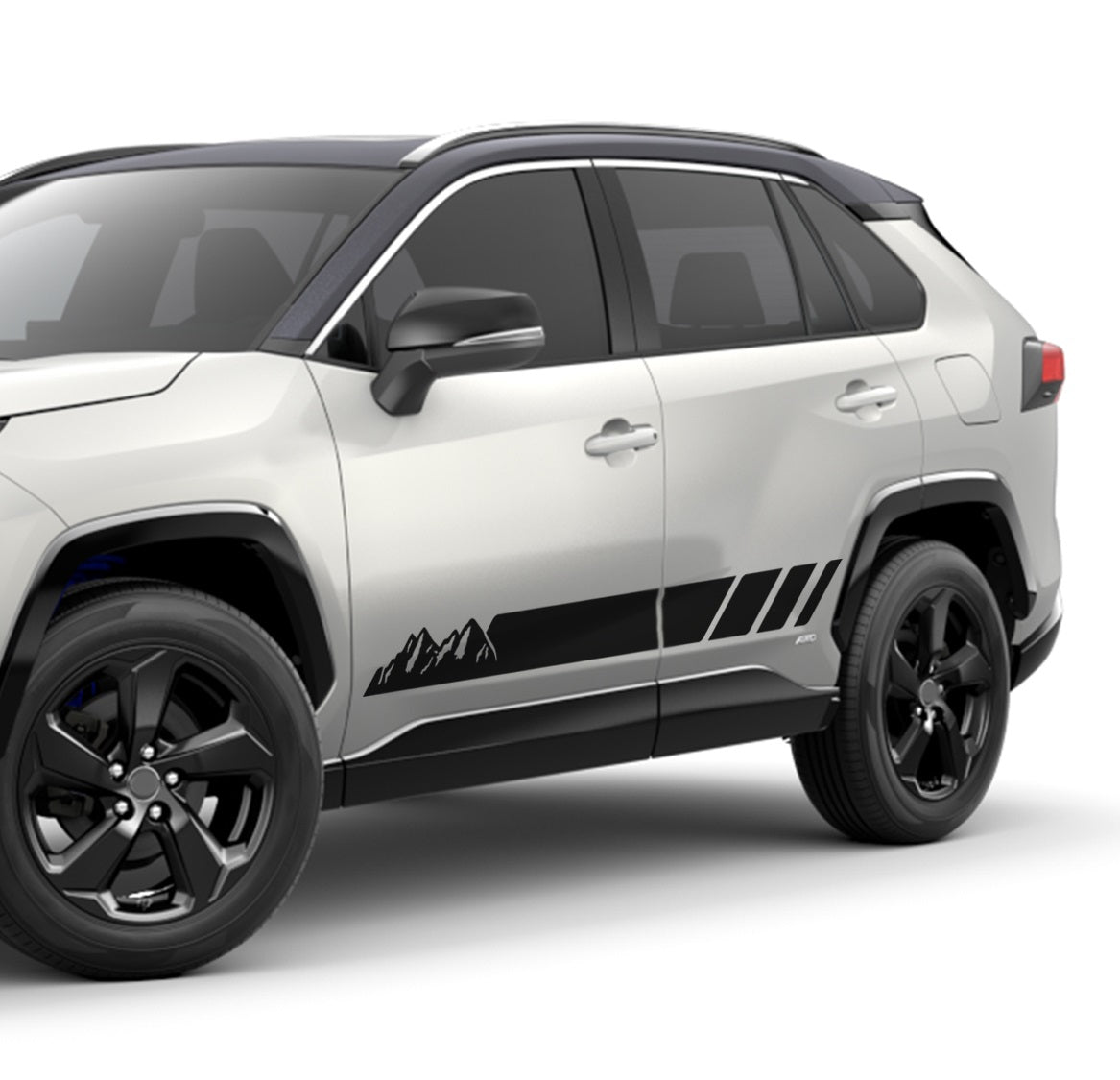 Mountain Stripe Decal for Toyota RAV4 Sticker Vinyl 2018-Present