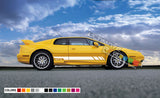 Sticker Vinyl Door Stripes For Lotus Esprit GT3 Decal Racing Turbo