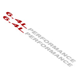 All Models Performance Hood Vinyl Decals Stickers