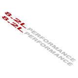 All Models Performance Hood Vinyl Decals Stickers