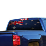 Australia Flag Perforated for Chevrolet Silverado decal 2015 - Present