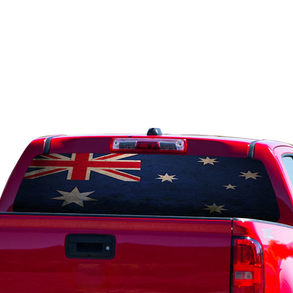 Australia Flag Perforated for Chevrolet Colorado decal 2015 - Present