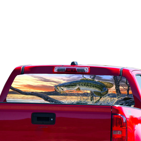 Fishing Perforated for Chevrolet Colorado decal 2015 - Present