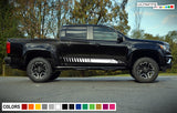 Side Mountain sticker, vinyl design for Chevrolet Colorado decal 2012 - Present