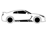 Custom Stripes 2, Vinyl Design For Toyota Celica Decal 2012- Present