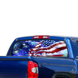 USA Stars Perforated for Toyota Tundra decal 2007 - Present