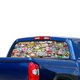 Bomb Skin Perforated for Toyota Tundra decal 2007 - Present