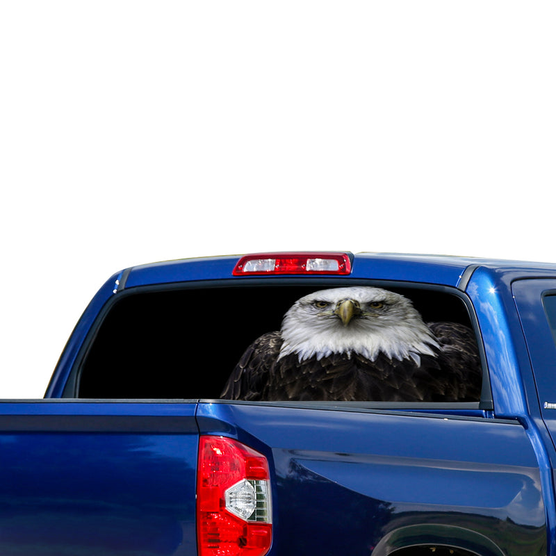 Black Eagle Perforated for Toyota Tundra decal 2007 - Present