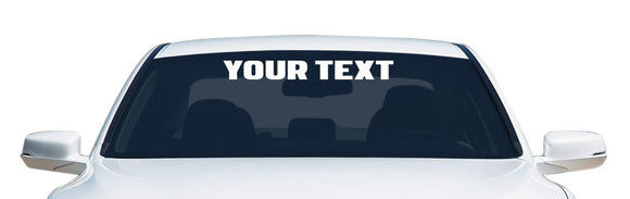 Mazda RX-8 Custom windshield