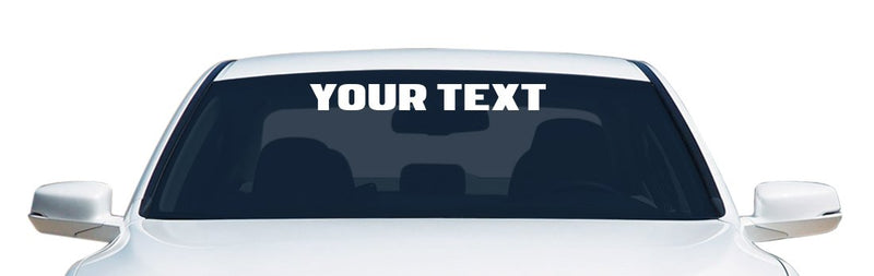 Custom windshield, Vinyl Design For Dodge Charger Decal 2011 - Present