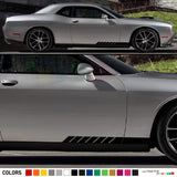 Side Lower Door Stripes Decal For Dodge challenger SRT8 2008 - Present