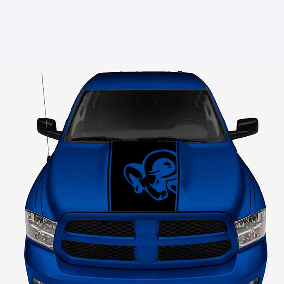 Dodge Decal Hood Sticker Dodge Ram 2009 - Present