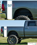 Bed Decal Rear Panel Stripe Sticker Dodge Ram 2009 - Present