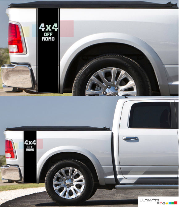 Decal Sticker Rear Panel Stripe For Dodge Ram 2009 - Present