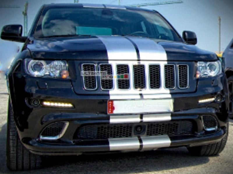 Decal Sticker Vinyl Body Racing Stripe Kit Jeep Grand Cherokee WK2 SRT8